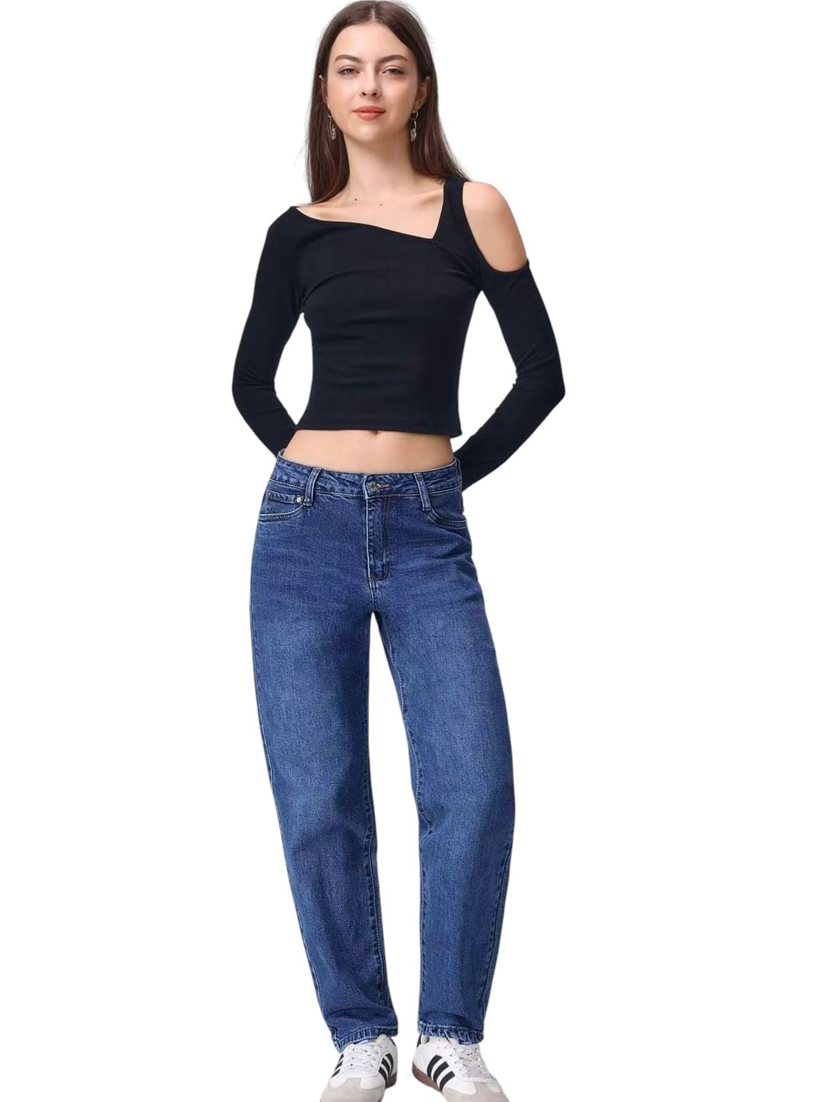 Baggy balloon denim