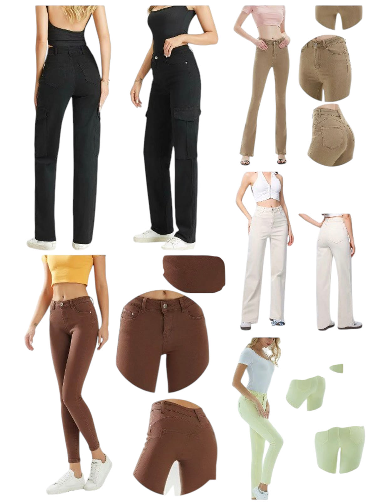Colour pants — multiple shades