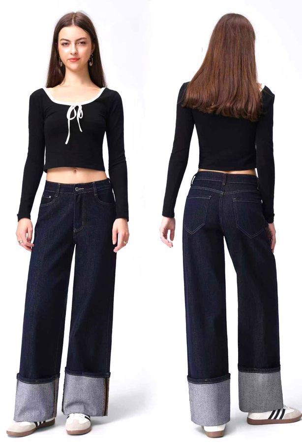 Ref. 8522 - Wide Leg Cuffed