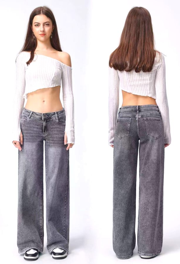 Ref. 8473 - Low-rise Wide Leg