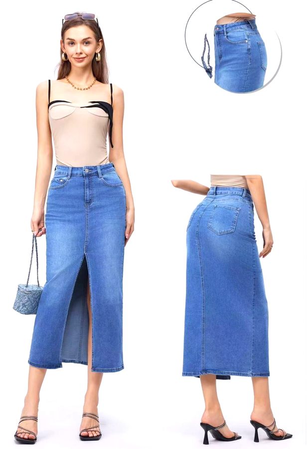 Ref. 8229 - Long Skirt Slit