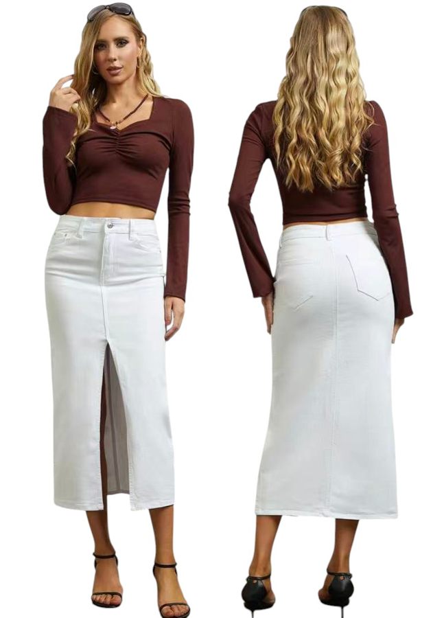 Ref. 8086-2 - Long Skirt Slit