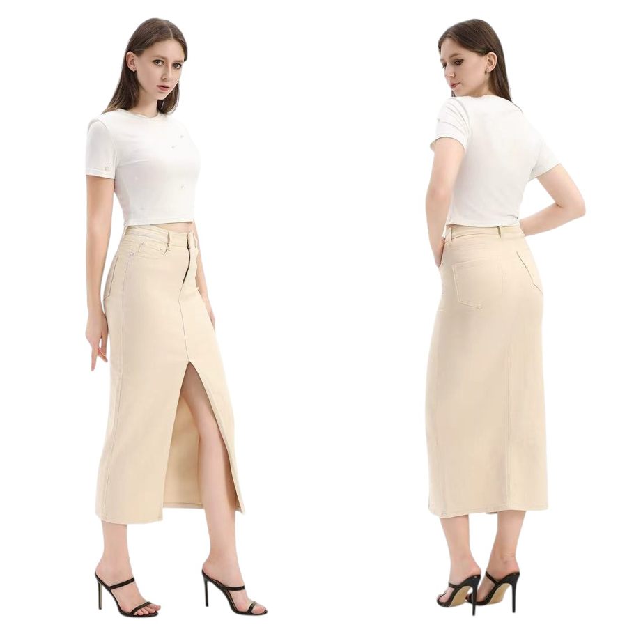 Ref. 8086-3 - Long Skirt Slit