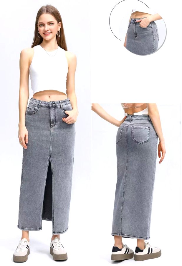 Ref. 8185 - Long Skirt Slit