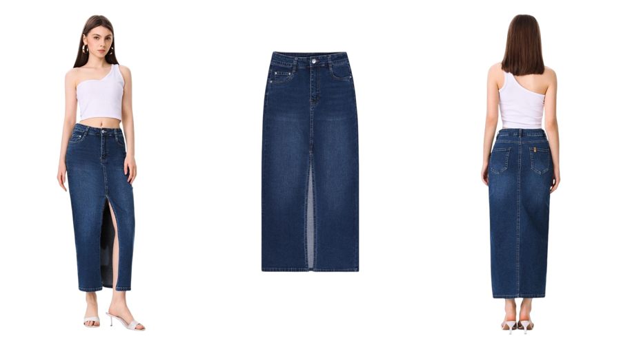 Ref. 8233 - Long Skirt Slit